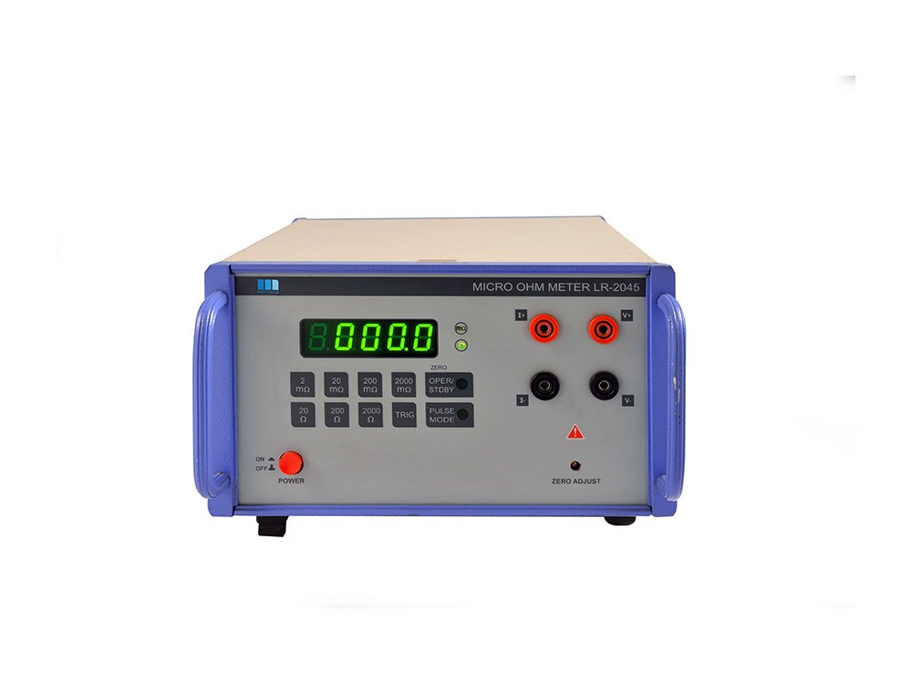 Micro Ohm Meter - Low Resistance Meter, LR-2045